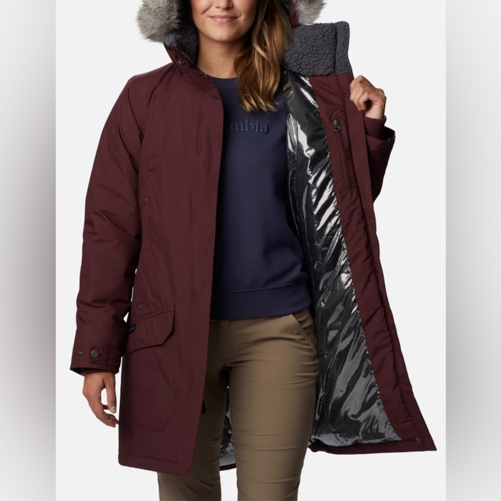 Brand new, unworn Columbia winter jacket! Color is true to the photos.